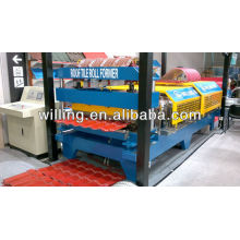 Colorful roofing sheet tile forming machine